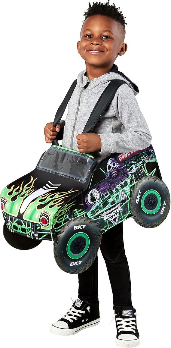 Rubies Monster Jam: Grave Digger Costume for Toddlers, Boy's 4T