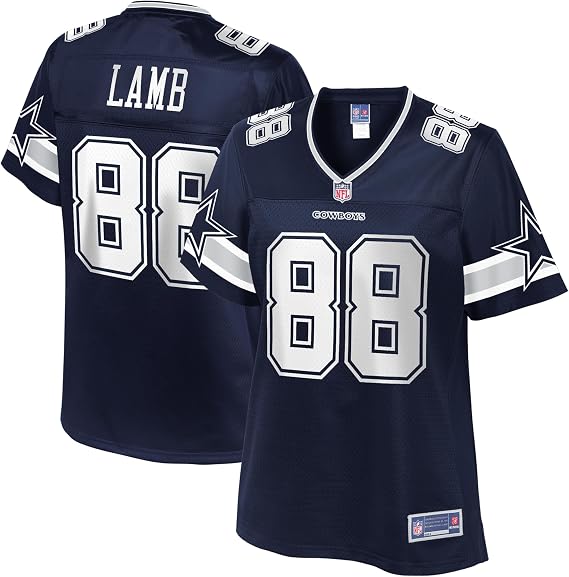 NFL PRO LINE Women's CeeDee Lamb Navy Dallas Cowboys Player Jersey