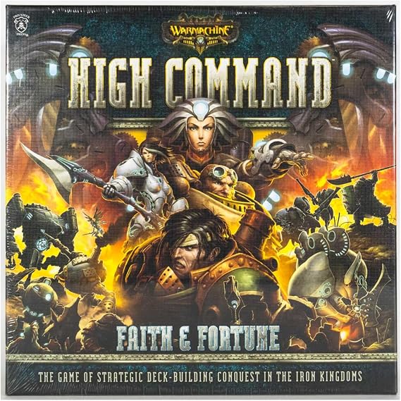 Privateer Press WARMACHINE High Command Faith Fortune Board Game