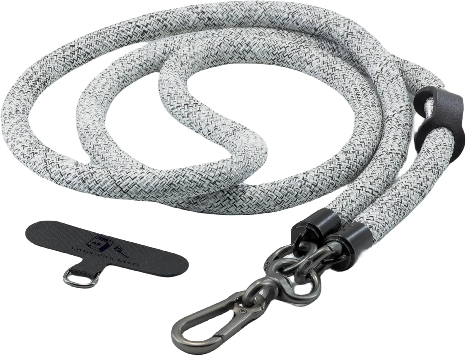 Cell Phone Lanyard Crossbody Rope Around the Neck Wrist Strap for Most Smartphone Case Headset Keychain Offices ID - Camo White
