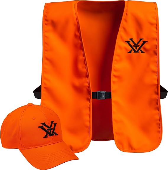 Vortex Optics Blaze Orange Hunting Vest & Hat Combo