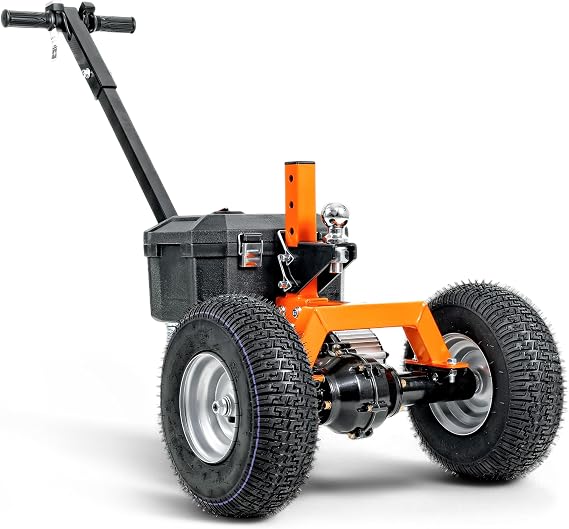 SuperHandy 24V Electric Trailer Dolly, 2800 lb Capacity, 2-Inch Ball