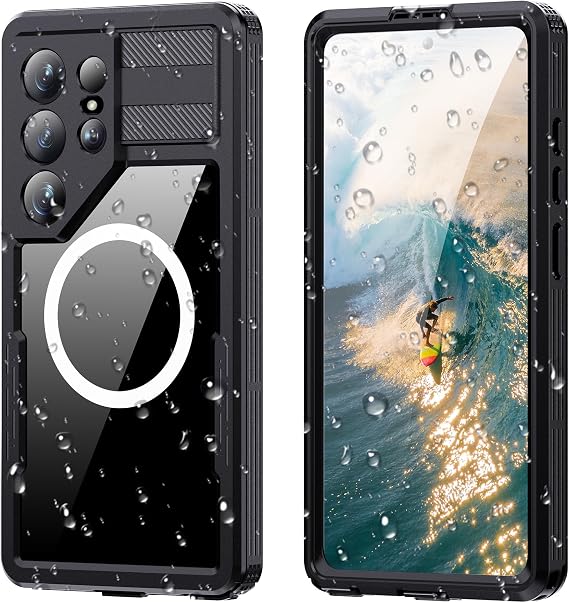 Magnetic IP68 Waterproof Case for Samsung Galaxy S26 Ultra 6.9 Inch