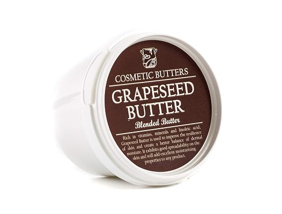 Mystic Moments | Cosmetic Butters | Grapeseed Blended Butter 100g - Pure & Natural Cosmetic Butters Vegan GMO Free