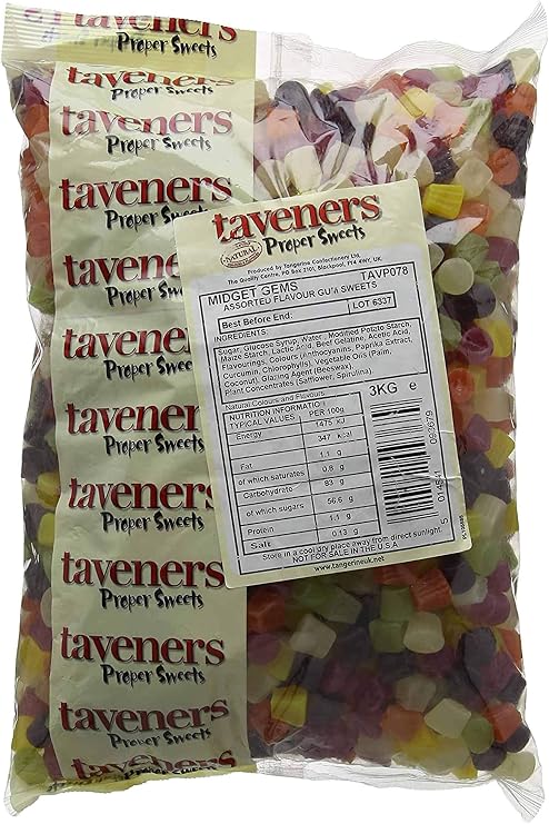 Taveners Midget Gems 500g