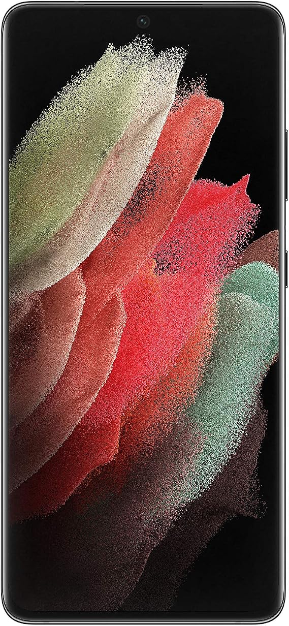 Samsung Galaxy S21 Ultra 5G SM-G998B/DS 256GB 12GB RAM Factory Unlocked (GSM Only | No CDMA - not Compatible with Verizon/Sprint) International Version - Phantom Black