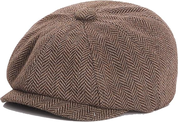 Vintage-Newsboy-Beret Kids Cabbie-Hat Pageboy-Toddler-Girls-Boys-Outdoor