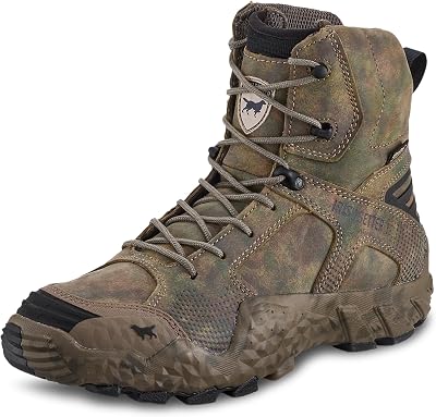 Irish Setter, VaprTrek, Mens, 8, Waterproof, Hunting Boot, Earth Field Camo