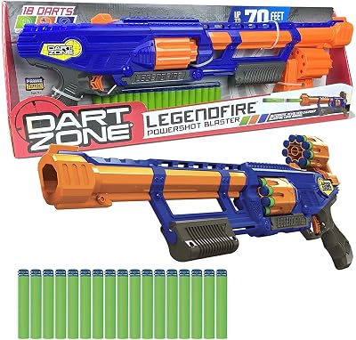 DART ZONE Legendfire Powershot Blaster