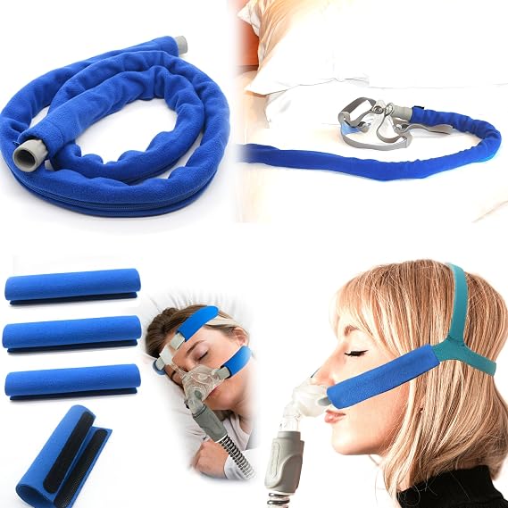 CPAP Hose Cover and 4 Pack Strap Covers