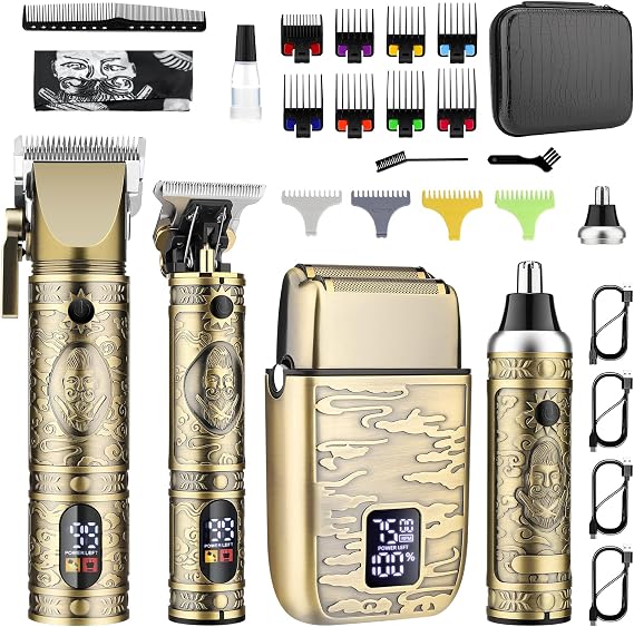 GSKY 27 in 1 Hair Clippers for Men Professional, Beard Trimmer Kits & Sets