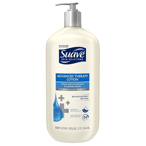 Suave Skin Solutions Body Lotion Advanced Therapy 32 oz