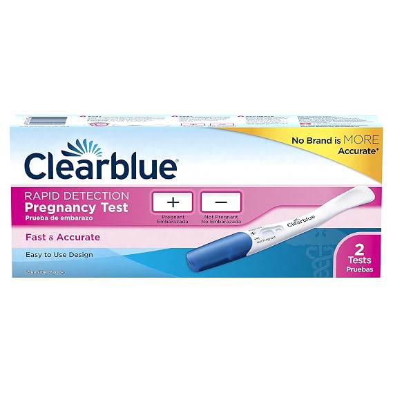 Clearblue Pregnancy Test Rapid Detection (2 Tests) (3 Pack)