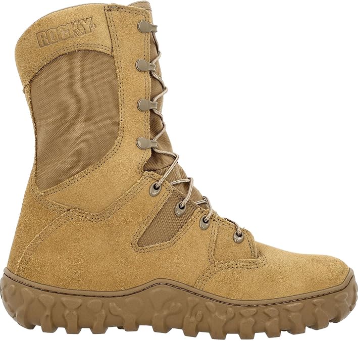ROCKY S2V Predator Waterproof Military Boot, Coyote Brown, Size 9(W)