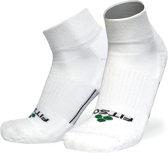 Fitsok CF2 Cushion Quarter Cut Sock, 3-Pack
