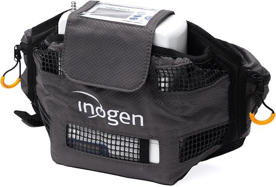 Inogen Hip Bag For Inogen One G4 / Rove 4 Portable Oxygen Concentrators Waist Pack with Adjustable Belt, Protective Display Cover and Dual Side Pockets