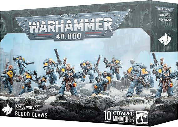 Games Workshop - Warhammer 40,000 - Space Wolves: Blood Claws