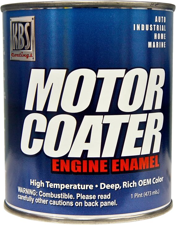 KBS Coatings 60304 Ford Corporate Blue Motor Coater Engine Paint - 1 Pint