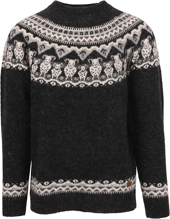 ICEWEAR Lukka Icelandic Wool Sheep Pattern Sweater
