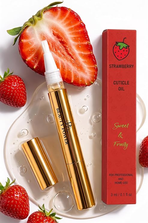 Beauty Power Cuticle Oil Pen - Strawberry Scent