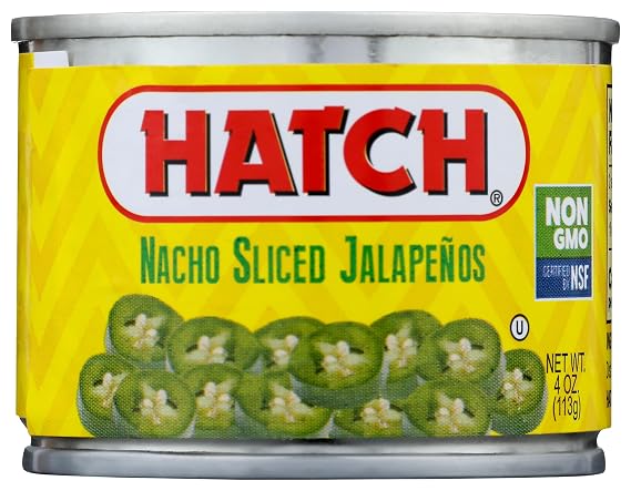 Hatch Chili Company Sliced Nacho Jalapenos, 4 OZ