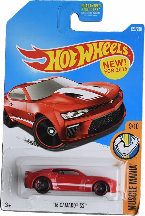 Hot Wheels '16 Camaro SS - Muscle Mania 9/10 - red
