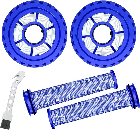 DC41 DC65 DC66 UP13 UP20 UP30 Filter Replacement for Dyson | Pre & Post Motor Filters Kit for Dyson Ball Animal 2/3, Washable Reusable Vacuum Filters, Compare to 920769-01 920769-03