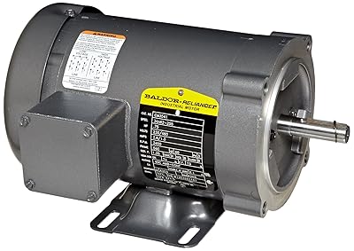 Baldor CM3541 General Purpose AC Motor, 3 Phase, 56C Frame, TEFC Enclosure, 34Hp Output, 3450rpm, 60Hz, 230460V Voltage