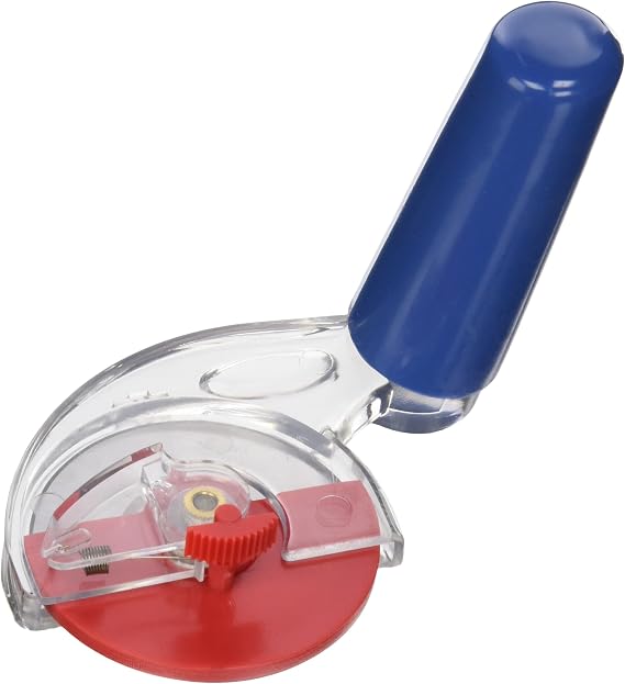 Martelli - 60mm Left Handed Fabric Rotary Cutter for safe pain free fabric cutting - sewing, fashion design, quilting supplies good for arthritis carpal tunnel and other hand pain