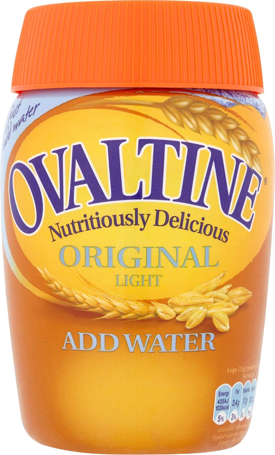 Ovaltine Original Light Add Water 300g