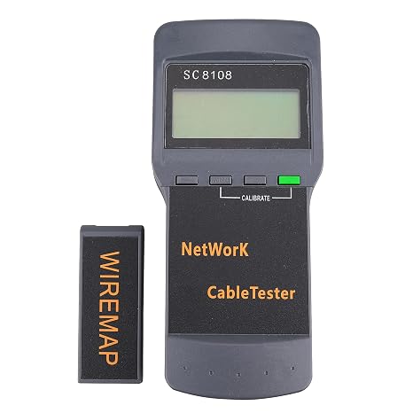 Ethernet Cable Tracker LAN Multi Network Cable Tester Multifunction Line Finder Measure for CAT5 CAT6 RJ45 with Network Maintenance Collage Line Test Earphones for Cable Collage
