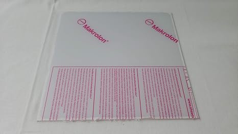 Clear Polycarbonate Lexan Sheet - 1/4" (24" x 24")