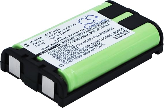 3.6v Compatible with Battery Panasonic KX-TH102-C, KX-TH111, KX-TH112, KX-THA11, KX-THA12, KX-THA17, KX-THA19, KX-THA19S