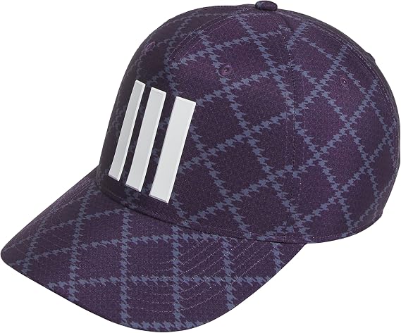 adidas Men's 3-stripes Tour Houndstooth Print Golf Hat