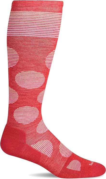Sockwell Women's Featherweight Dot Moderate Graduated Compression Sock
