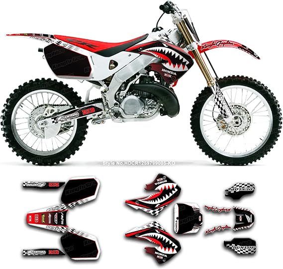 Decal Kit for CR125 CR250 1997 1998 1999, HDCR1259799005-KO