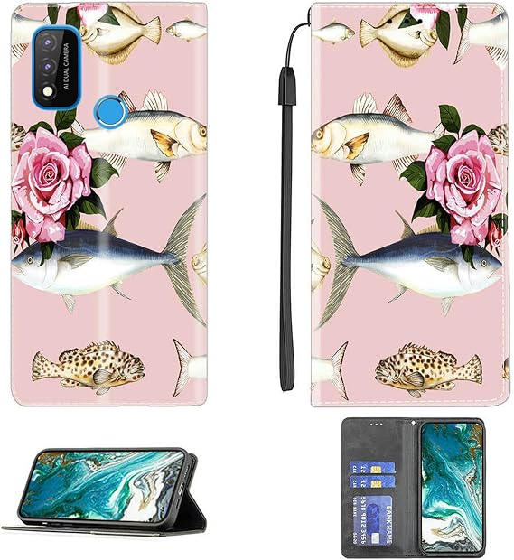 jioeuinly Case Compatible for Ihunt S22 Plus Phone Case Cover PU Leather Kickstand Magnetic Wallet Case CPT49
