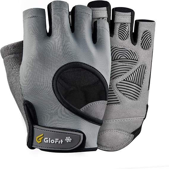 Workout Gloves for Women Men, Lightweight Weight Lifting Glove Breathable Fingerless Gym Gloves, Exercise, Fitness, Training, Cycling