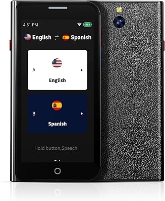 Language Translator Device No WiFi Needed, 2024 Latest Two-Way Language Translator in 139 Languages OnlineOfflineAIVoicePhoto Translation Portable Instant Translator for Business Study Travel