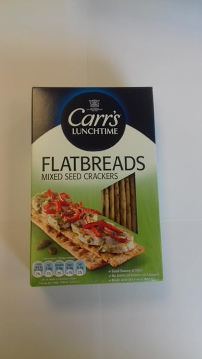 Carr's Flatbreads Mixed Seed Crackers, 5.3 Ounce