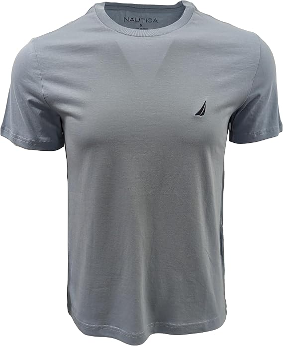 Nautica Men's Short Sleeve Solid Crew Neck T-Shirt Shirt