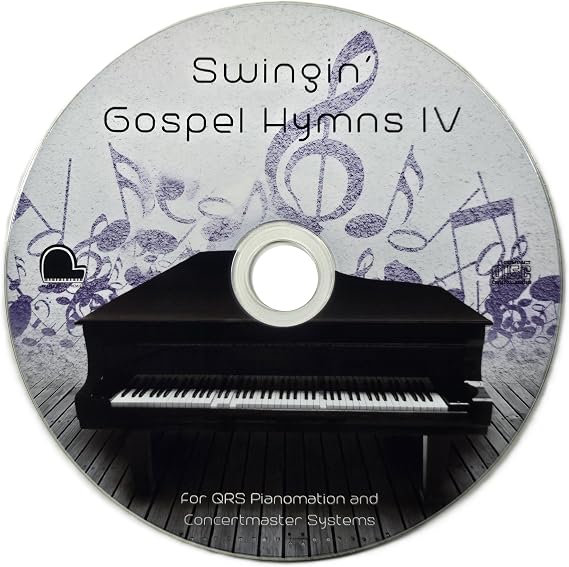 Swingin' Gospel Hymns IV - Praise Music on Baldwin QRS Concertmaster Compatible Player Piano CD