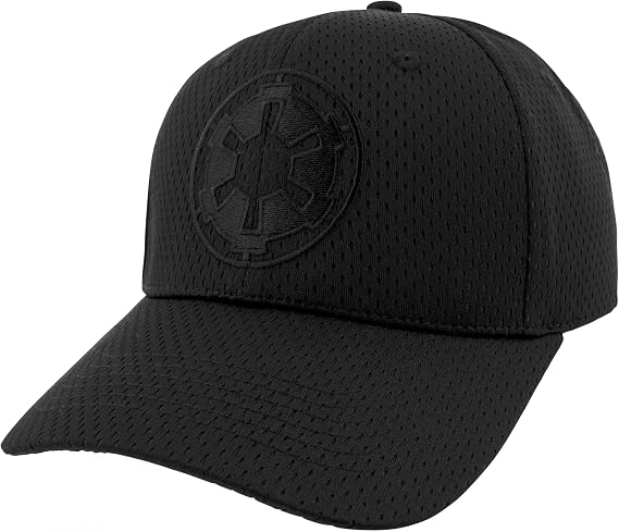 Star Wars Empire Logo Black on Black Snapback Hat