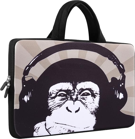 iColor 11 11.6 12 12.1 12.5 Laptop Carrying Bag Chromebook Case Notebook Ultrabook Tablet Handle Tote Cover Neoprene Sleeve for Apple MacBook Air Samsung Google Acer HP DELL Lenovo Asus ICB12-09