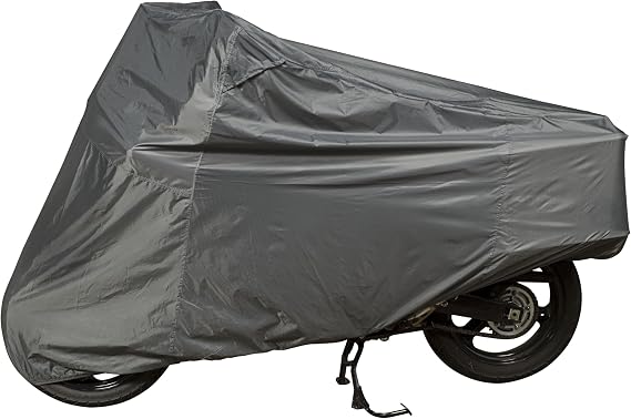 Dowco Guardian 26045-00 Ultralite Plus Water Resistant Indoor/Outdoor Motorcycle Cover: Grey, Adventure Touring