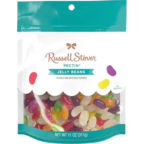 Russell Stover Assorted Pectin Jelly Beans Bag, 11 oz.