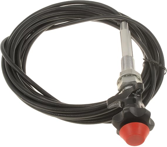 Dorman 55206 Control Cables with 2 in. Black Knob, 25 Ft. Length