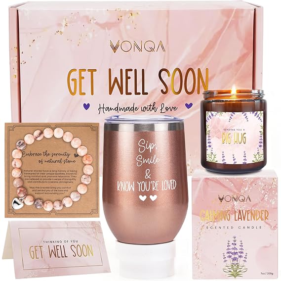 Get Well Gifts for Women After Surgery, Feel Better Recovery Care Package