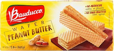 Bauducco, Wafer Peanut Butter, 5.8 Ounce