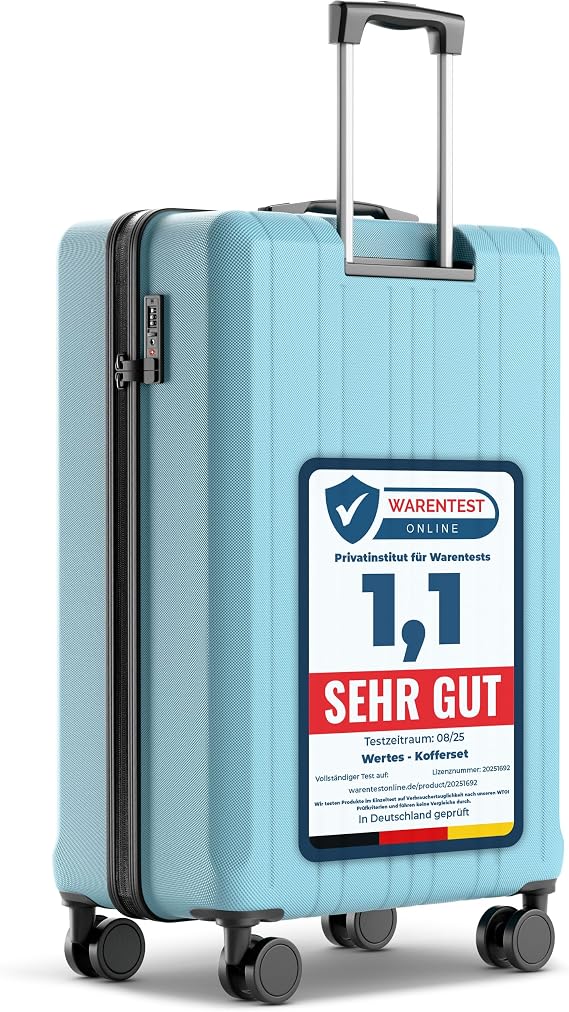 Suitcase lightblue